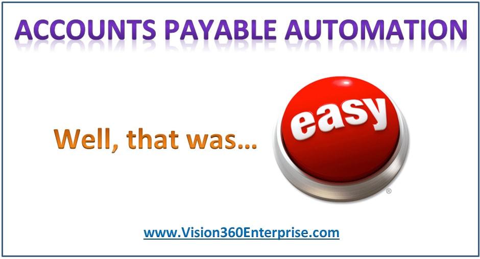 Easy AP Automation to Streammline Payables